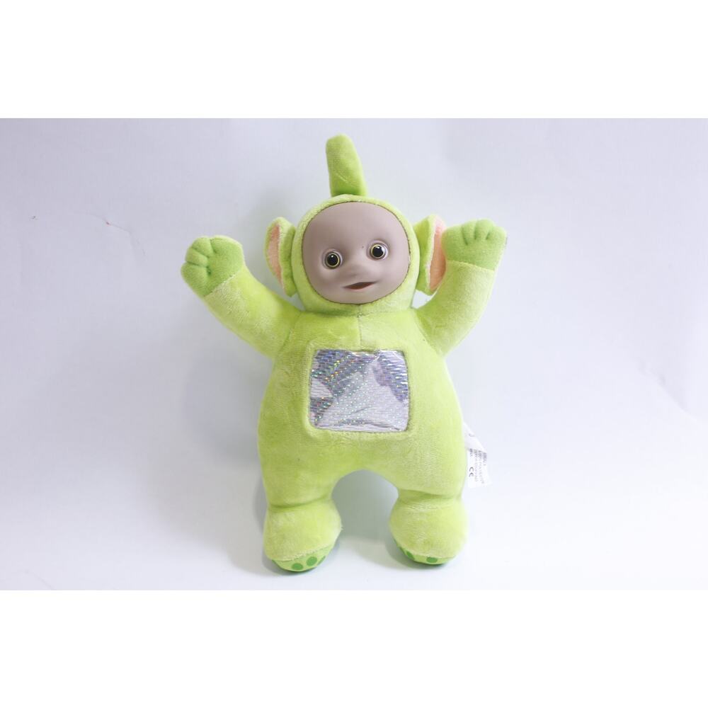 Teletubbies, Dipsy, Plush, Green, 9", Rag Doll, TV Character, Stuffed Animal,